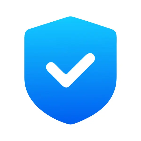 İşaretli Güvenli Kalkan Simgesi Korumayı Belirtir