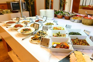 farklı yemek, seçici odaklanma