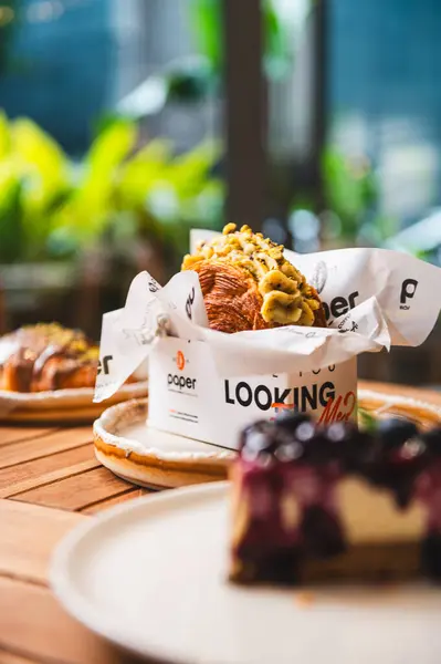 Bir sürü farklı pasta türü.