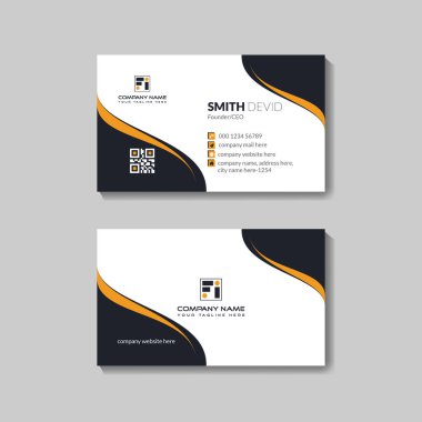 Şirket Kartı Şablon Tasarımı