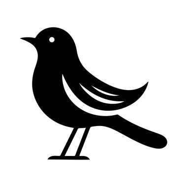 Bird vector silhouette art illustration clipart