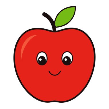 Apple vektör sanat illüstrasyonu