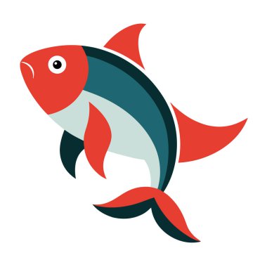 Creative Fish vector art illustration clipart