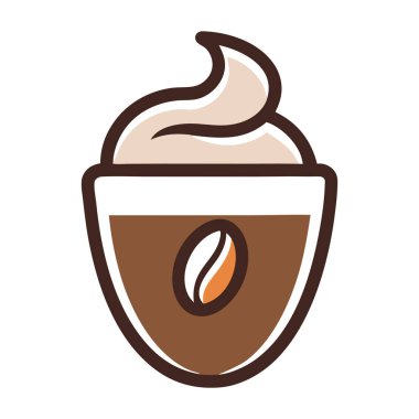 Creative Coffee logo vektör sanat çizimi