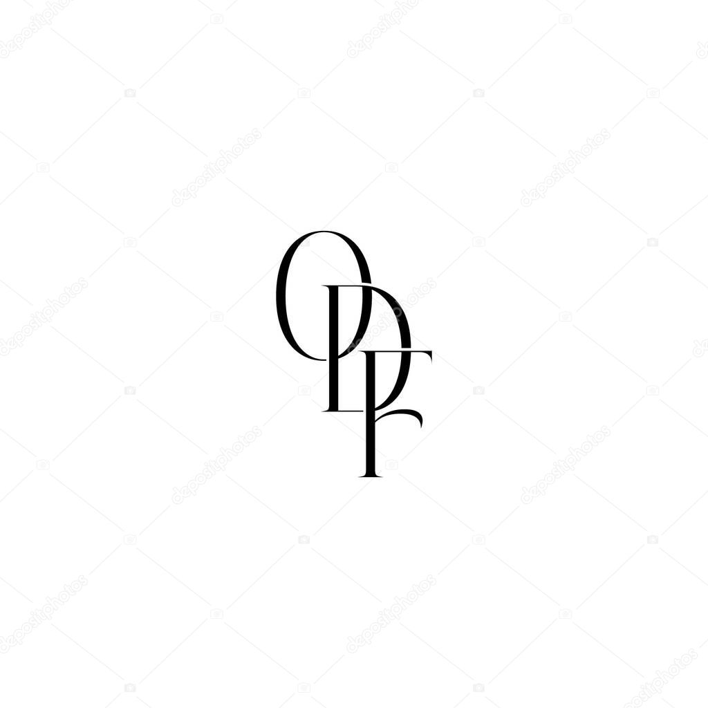 Vector ODF fashion logo