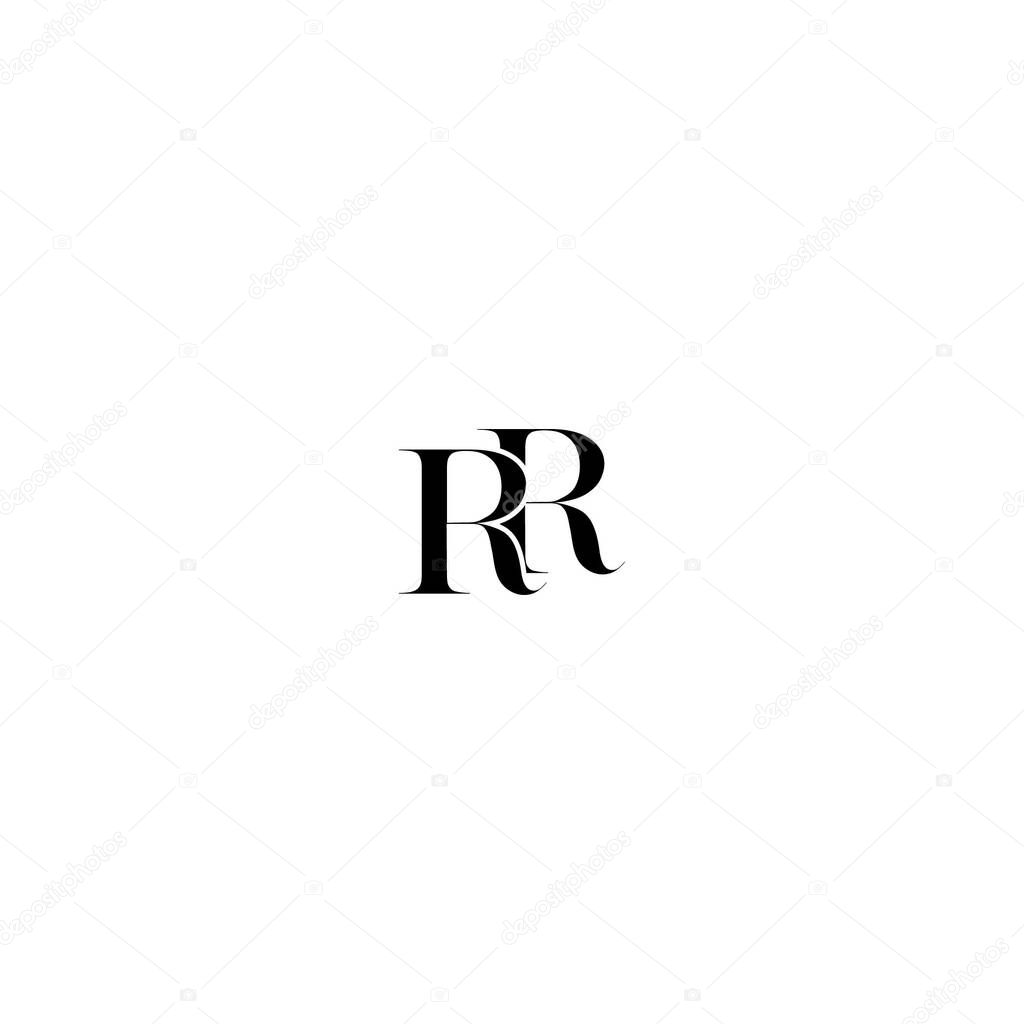 Vector RR fashion logo