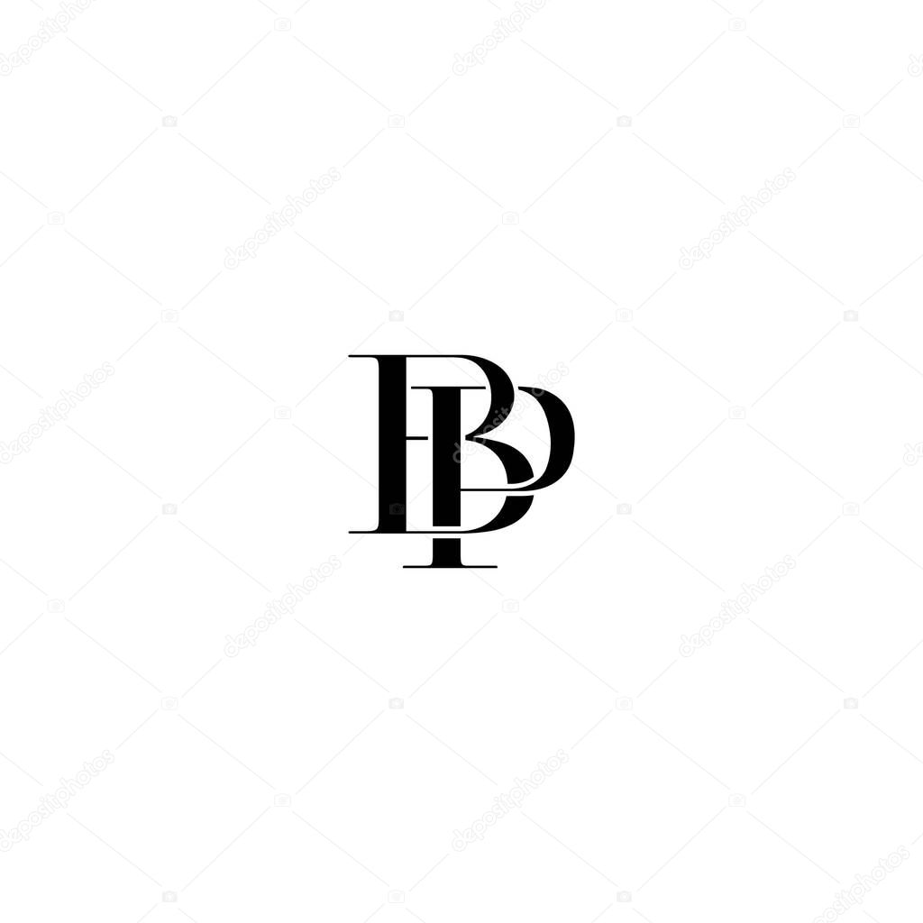 Vector BP fashion logo