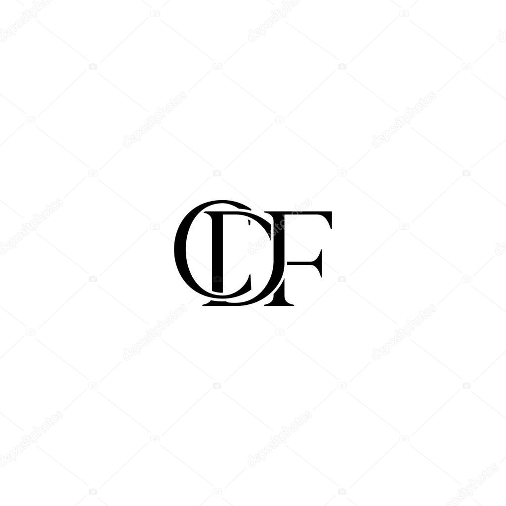 Vector CDF clothing logo