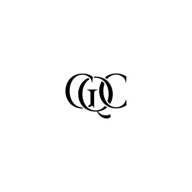 Vektör GQC lüks logosu