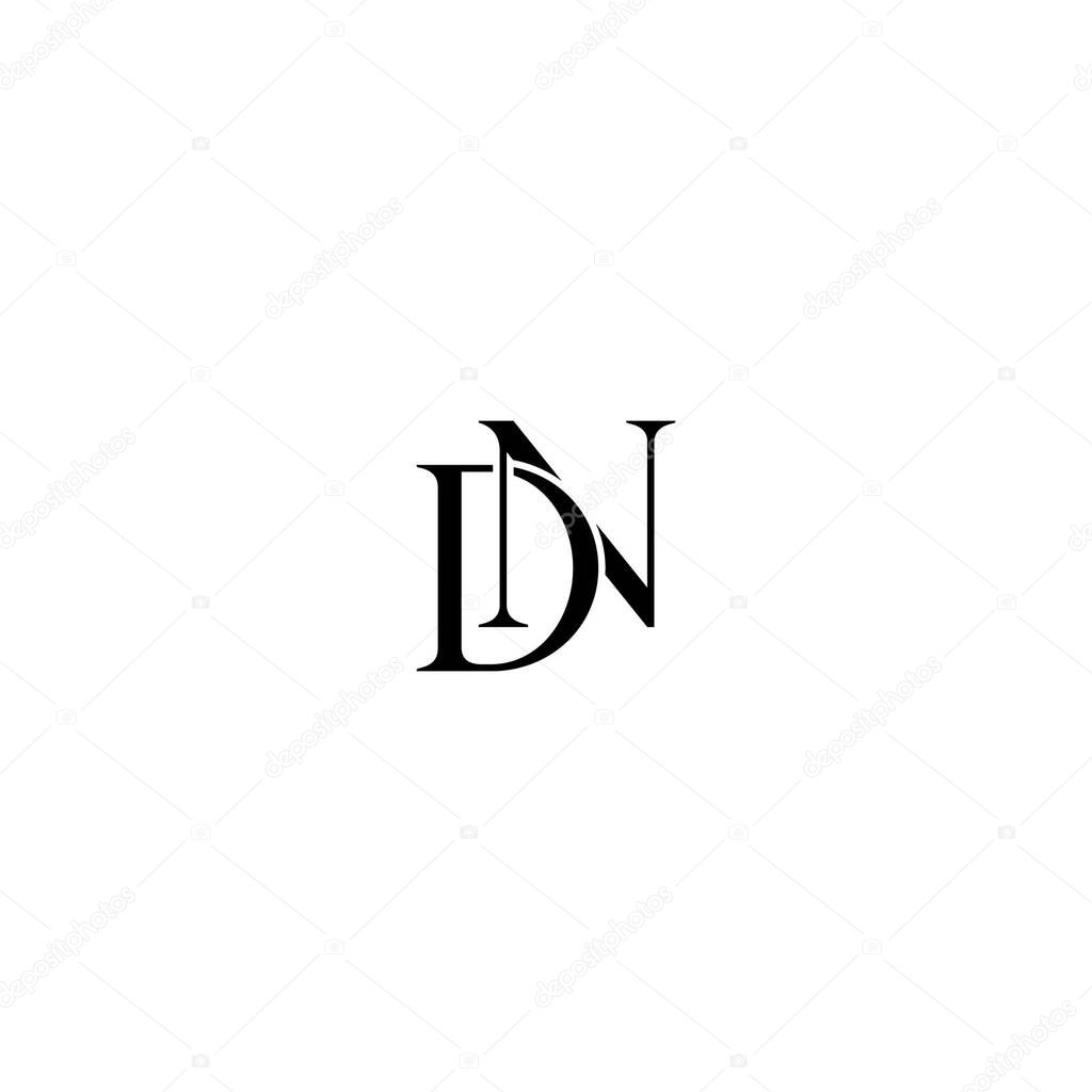 Vector DN fashion logo