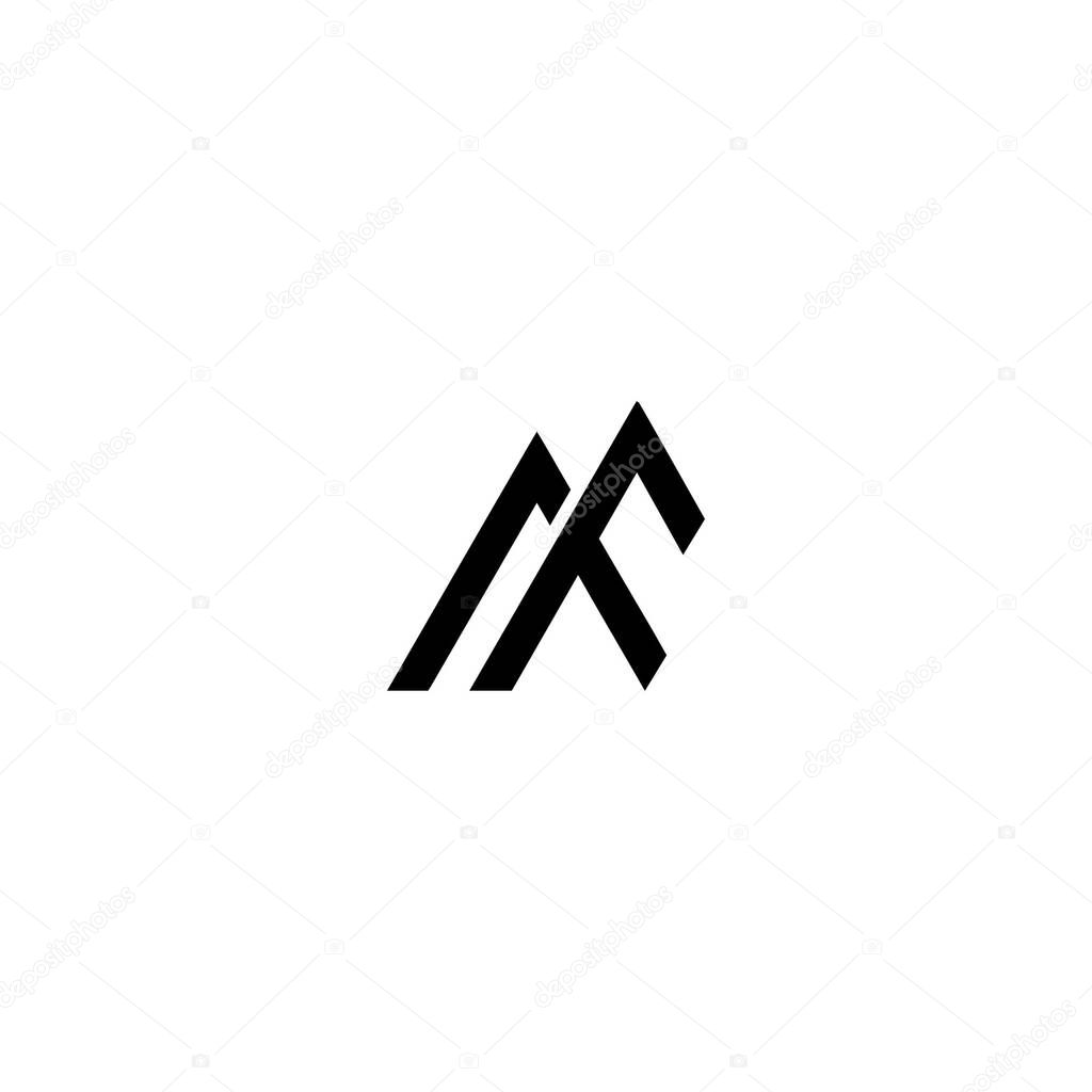Vector AF minimalist logo