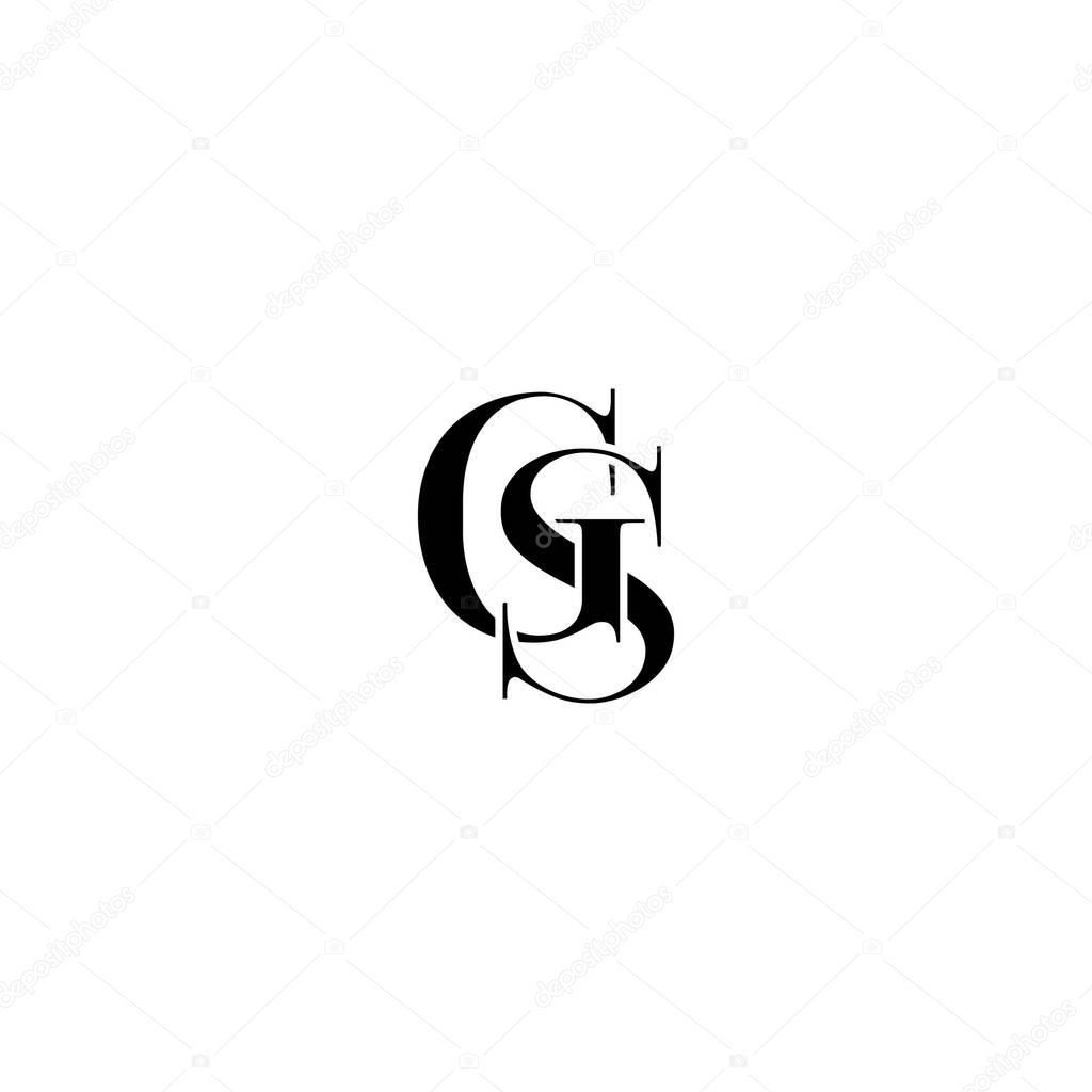 Vector GS fashion logo