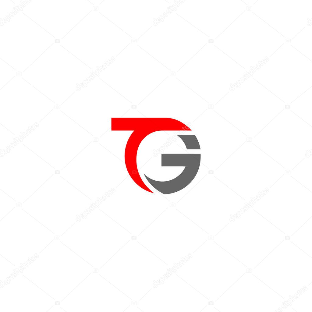 Vector TG monogram logo