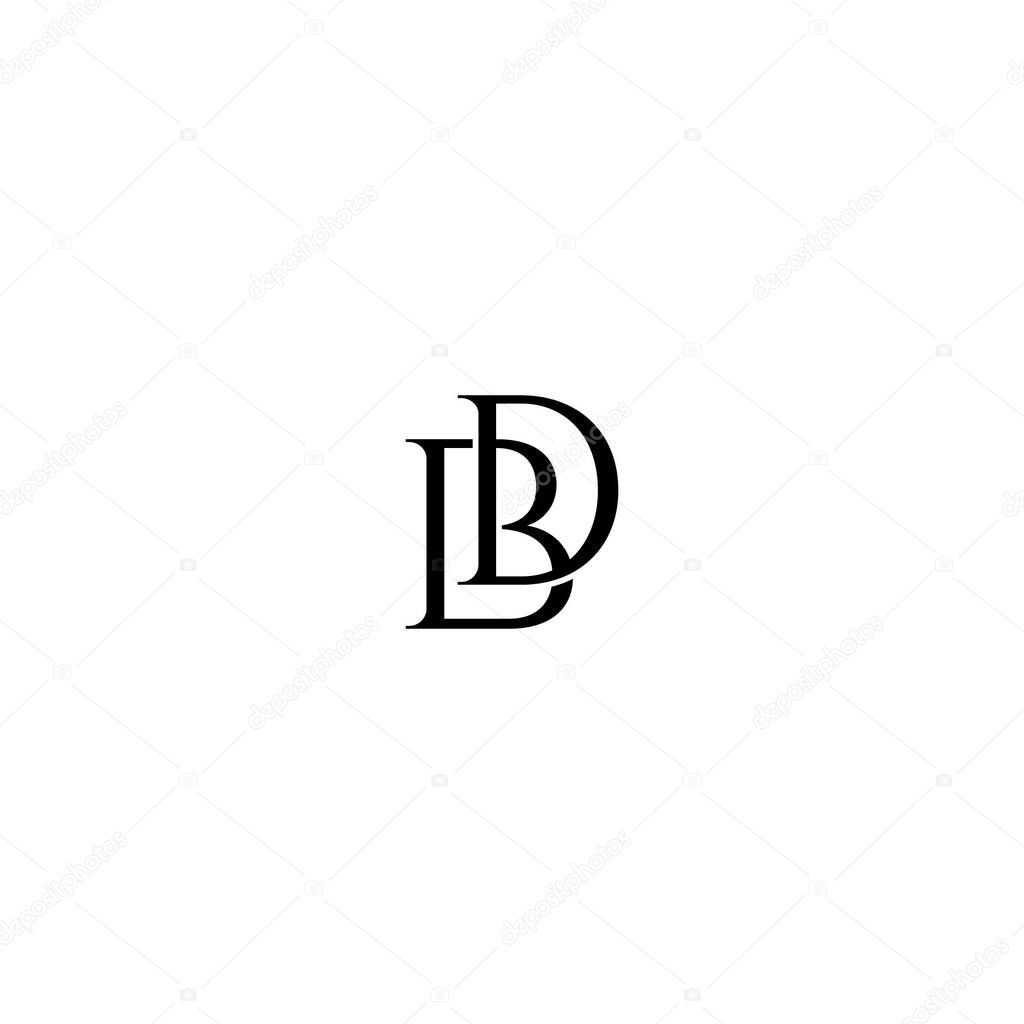 Vector BD clothing logo