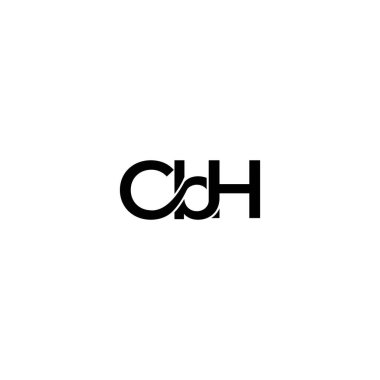 Vektör CbH monogram logosu