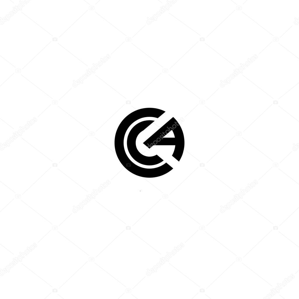 Vector CCA minimalist logo