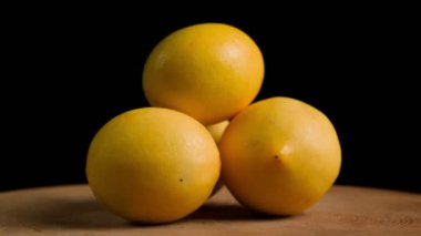 Dönen Limonlar Grubu 'nun görüntüsü. 50 fps yüksek kaliteli 4k görüntü