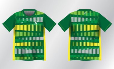 Spor forması tasarımı için soyut yeşil arkaplan modeli