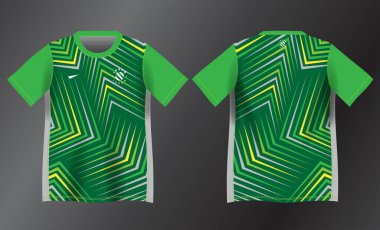 Spor forması tasarımı için soyut yeşil arkaplan modeli
