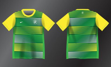 Spor forması tasarımı için soyut yeşil arkaplan modeli