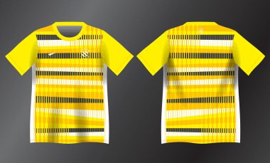 Spor forması tasarımı için sarı soyut arkaplan modeli