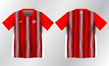 Spor forması tasarımı için soyut kırmızı ve gri arkaplan modeli