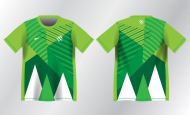 Spor forması tasarımı için yeşil soyut arkaplan modeli