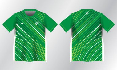 Spor forması tasarımı için yeşil soyut arkaplan modeli