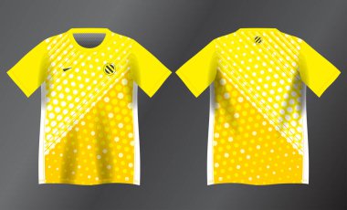 Spor forması tasarımı için soyut sarı arkaplan modeli