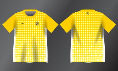 Spor forması tasarımı için soyut sarı arkaplan modeli