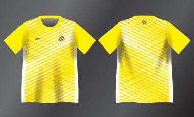 Spor forması tasarımı için soyut sarı arkaplan modeli