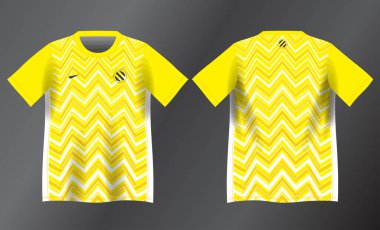 Spor forması tasarımı için soyut sarı arkaplan modeli