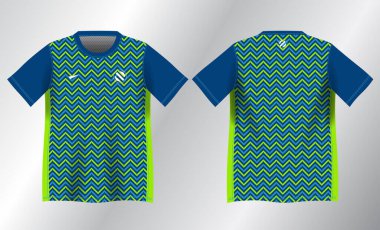 Spor forması tasarımı için soyut mavi arkaplan modeli