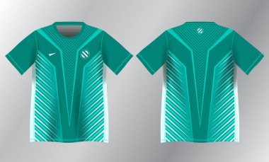 tosca soyut arkaplan şablonu spor forması tasarımı modeli için