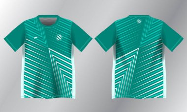 tosca soyut arkaplan şablonu spor forması tasarımı modeli için