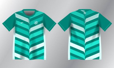 tosca soyut arkaplan şablonu spor forması tasarımı modeli için