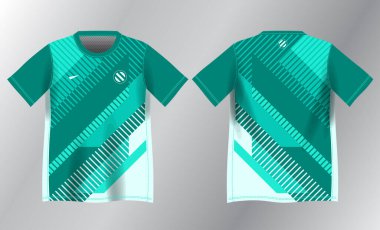 tosca soyut arkaplan şablonu spor forması tasarımı modeli için