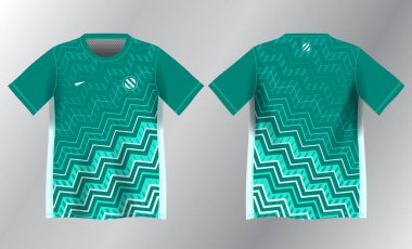 tosca soyut arkaplan şablonu spor forması tasarımı modeli için