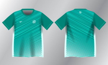 tosca soyut arkaplan şablonu spor forması tasarımı modeli için