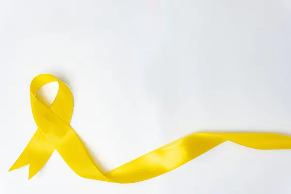 İntihar önleme günü, sarı kurdele intiharı önleme, çocukluk, sarkoma, kemik ve mesane kanseri farkındalığında bir sembol..