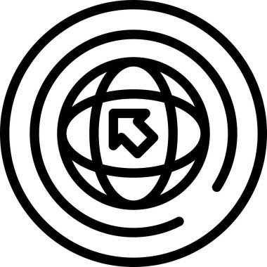 Seo simgesinin vektör illüstrasyonu