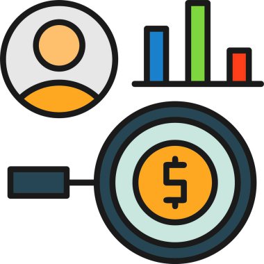 Bilgisayar. Basit illüstrasyon simgesi