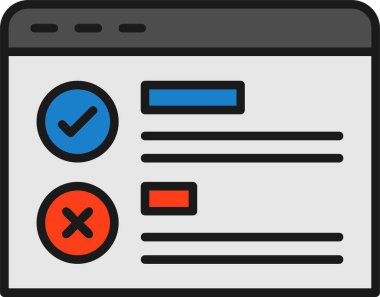 Bilgisayar. Basit illüstrasyon simgesi