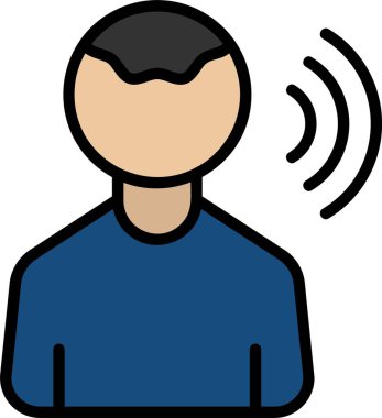 çağrı merkezi simgesi, vektör illüstrasyonu