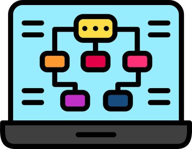 Web bağlantısı. Basit illüstrasyon