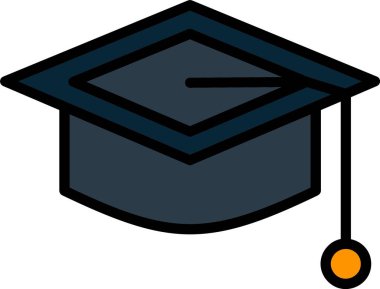 Mezuniyet şapkası Basit tasarım