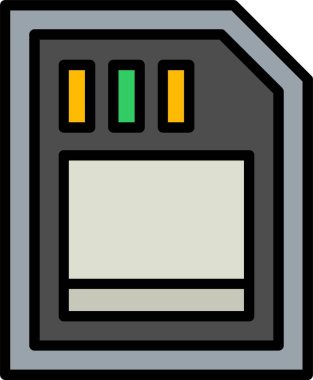 Masa. Basit simge tasarımı