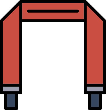 Masa. Basit simge tasarımı