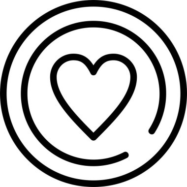 Masa. Basit simge tasarımı