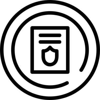 Masa. Basit simge tasarımı